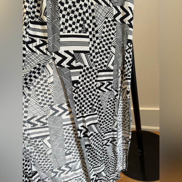 Top shop black and white patterns maxi dress - Picture 4 of 6